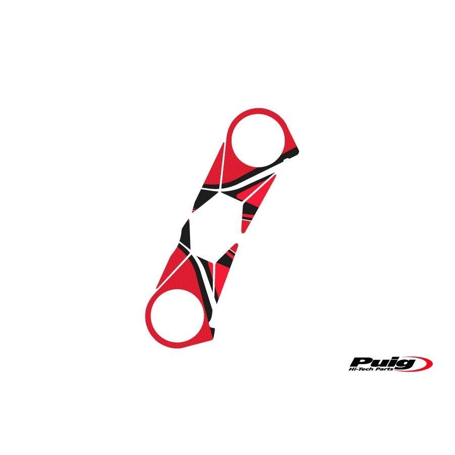 PROTECTOR TIJA PUIG KAWASAKI ZX10R 06-10 C/ROJO 6947R