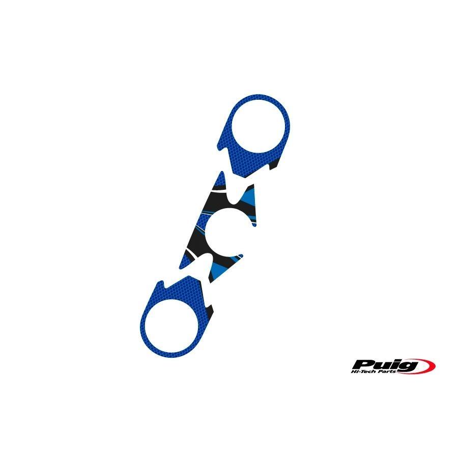 PROTECTOR TIJA PUIG KAWASAKI ZX6R 07-08 C/AZUL 6949A