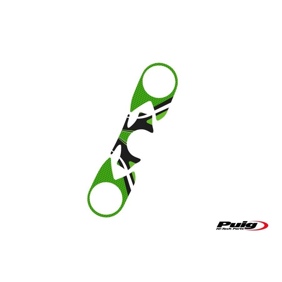 PROTECTOR TIJA PUIG KAWASAKI ZX6R 05-06 C/VERDE 6951V