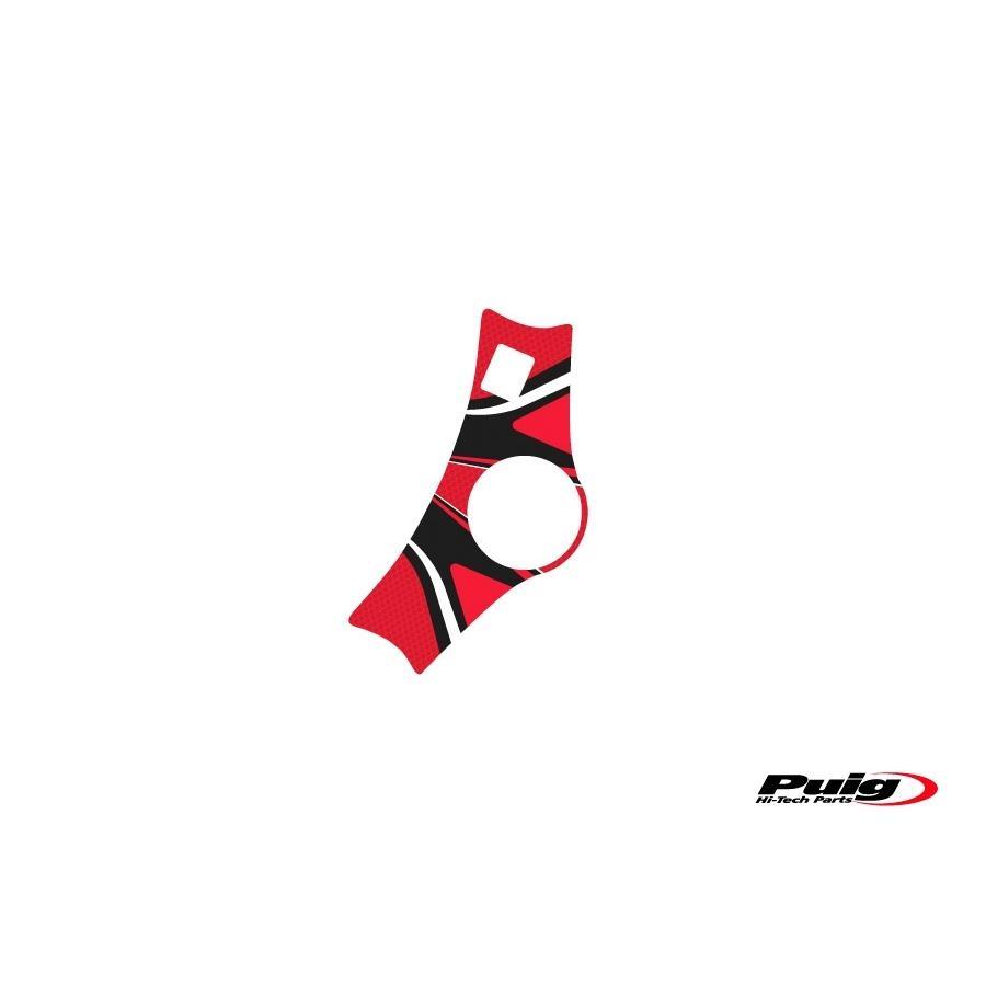 PROTECTOR TIJA PUIG HONDA VFR800 98-01 C/ROJO 6960R