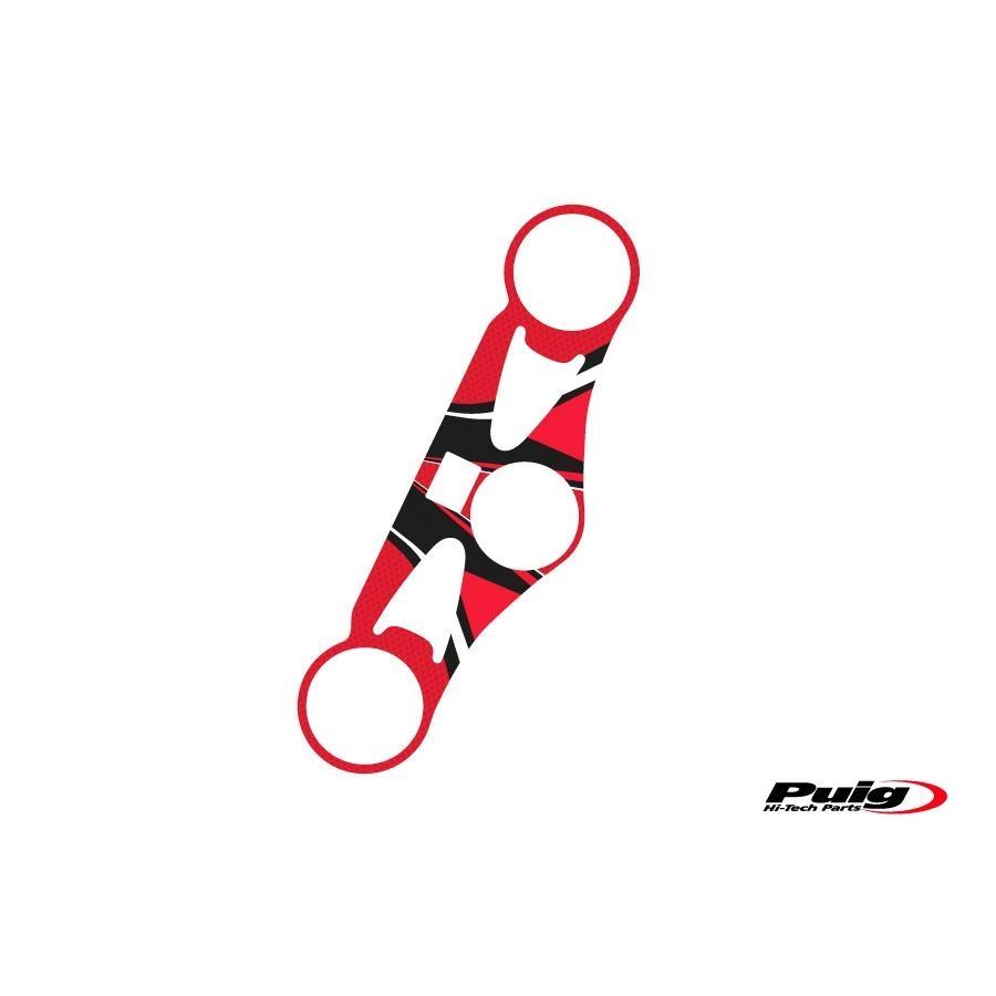 PROTECTOR TIJA PUIG HONDA CBR1000RR 08-16 C/ROJO 6964R