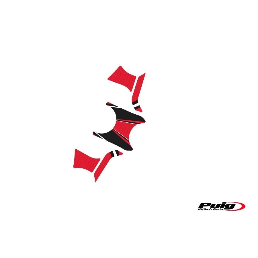 PROTECTOR TIJA PUIG BMW GS1200R 08-12 C/ROJO 6984R