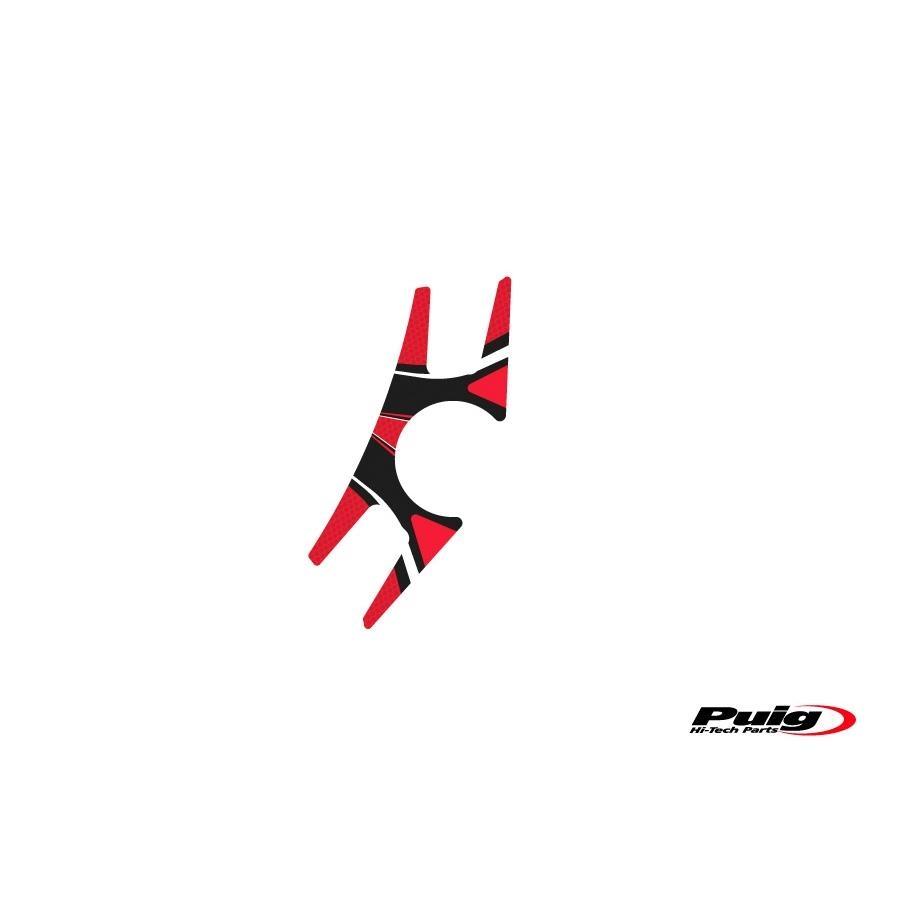 PROTECTOR TIJA PUIG HONDA CBR650F 14-18' C/ROJO 7330R