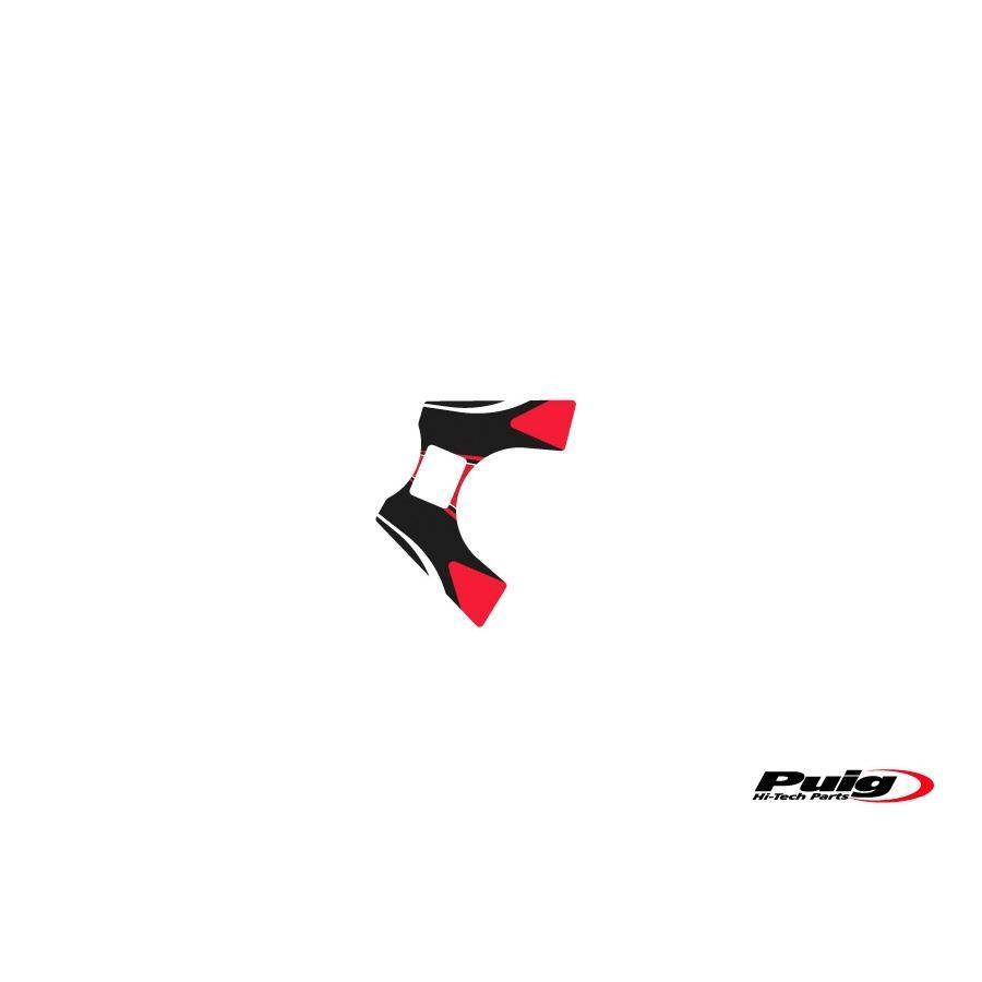 PROTECTOR TIJA PUIG HONDA VFR800F 14-18' C/ROJO 7335R