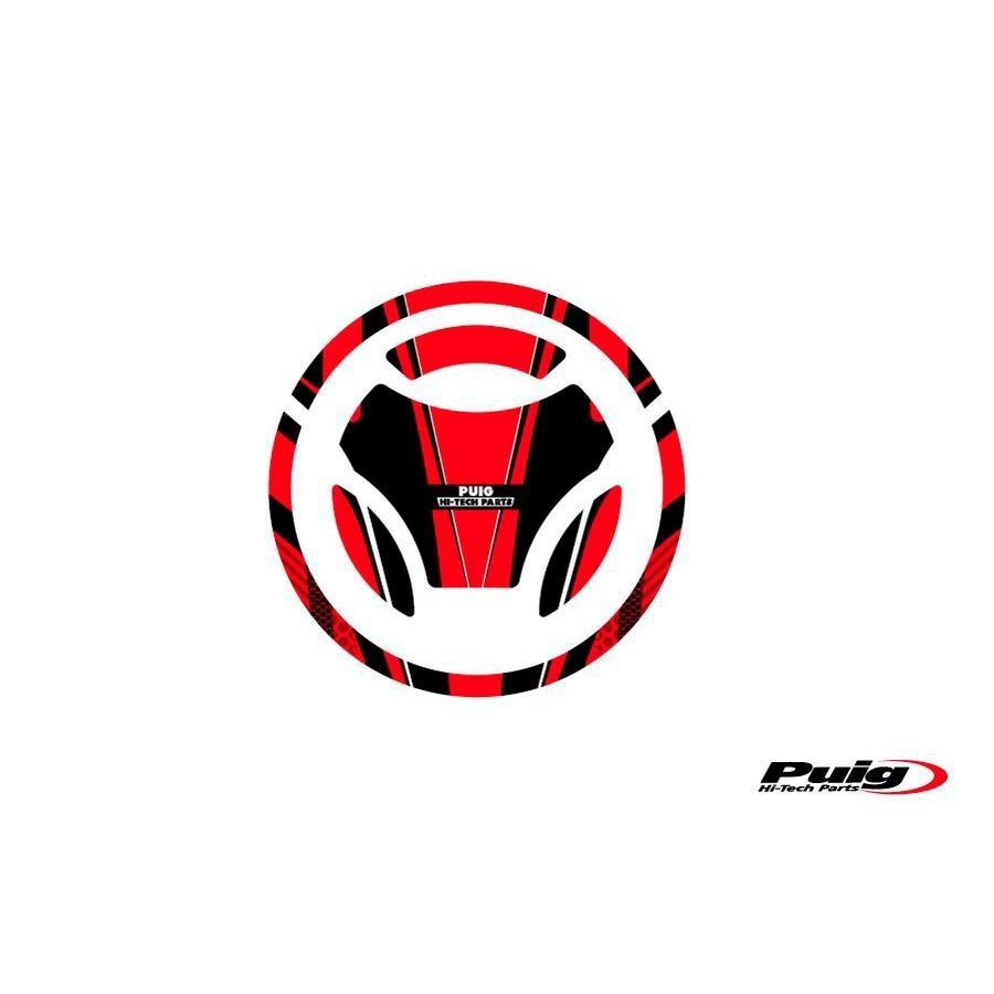 PROTECTOR TAPON MOD. RADIKAL YAMAHA C/ROJO