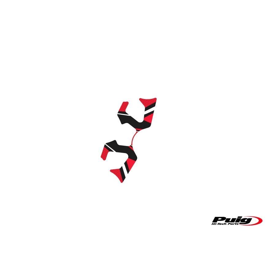 PROTECTOR TIJA PUIG MODRADIKAL YZF R125 14-18' C/ROJO 7586R