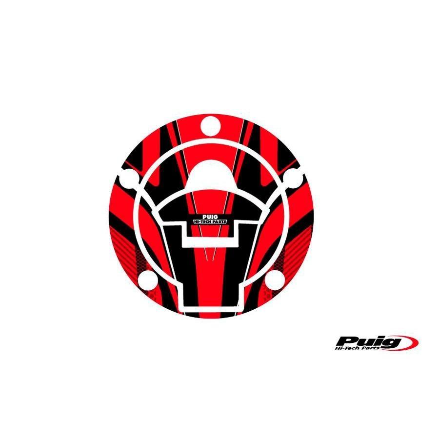 PROTECTOR TAPON MOD. RADICAL YAMAHA C/ROJO