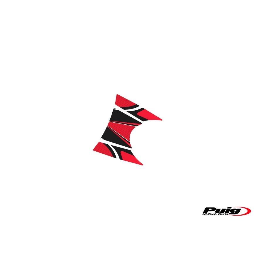 PROTECTOR TIJA PUIG KAWASAKI NINJA650/Z650 17-18 C/ROJO 9366R