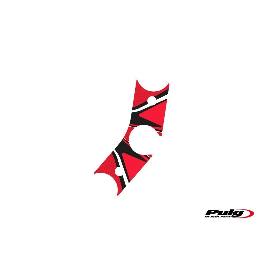 PROTECTOR TIJA PUIG MODRADIKAL YZF R6 17-18' C/ROJO 9845R