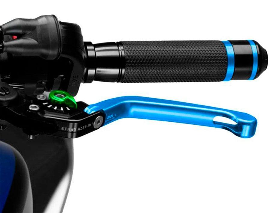 MANETA FRENO PUIG ABATIBLE 3.0. C/AZUL SELECTOR C/VERDE   110AV
