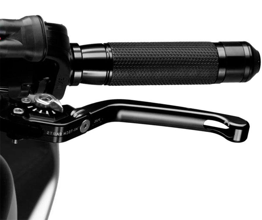 MANETA FRENO PUIG ABATIBLE 3.0. C/NEGRO SELECTOR C/PLAT   110NP