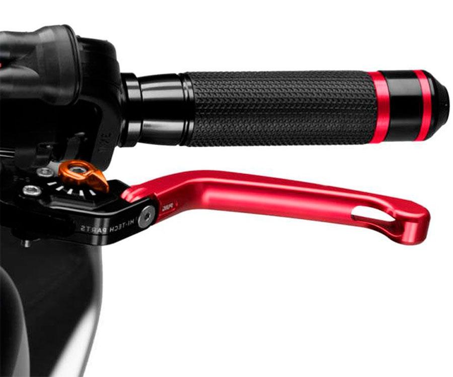 MANETA FRENO PUIG ABATIBLE 3.0. C/ROJO SELECTOR C/NARAN   110RT