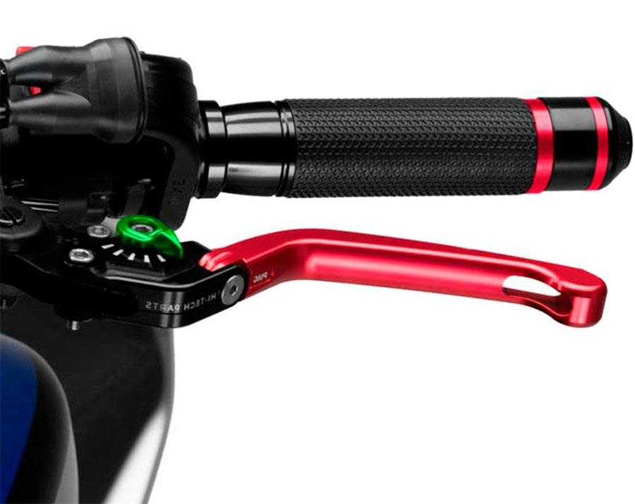 MANETA FRENO PUIG ABATIBLE 3.0. C/ROJO SELECTOR C/VERDE   110RV