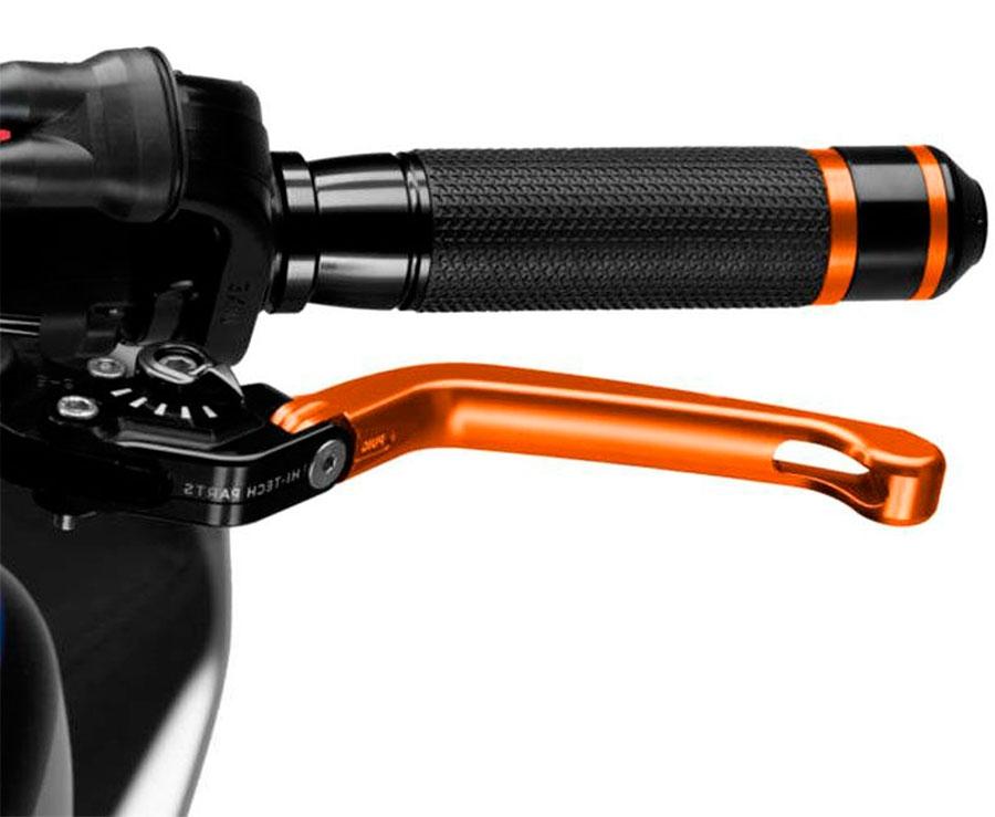 MANETA FRENO PUIG ABATIBLE 3.0. C/NARANJA SELECTOR C/NE   110TN