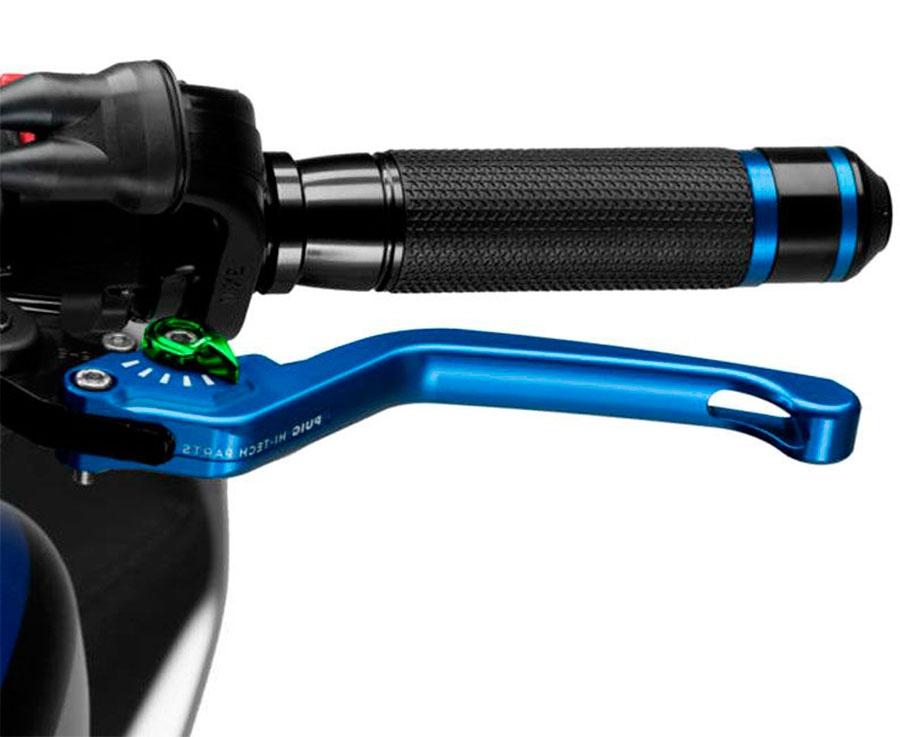 MANETA FRENO PUIG FIJA 3.0. C/AZUL SELECTOR C/VERDE   120AV