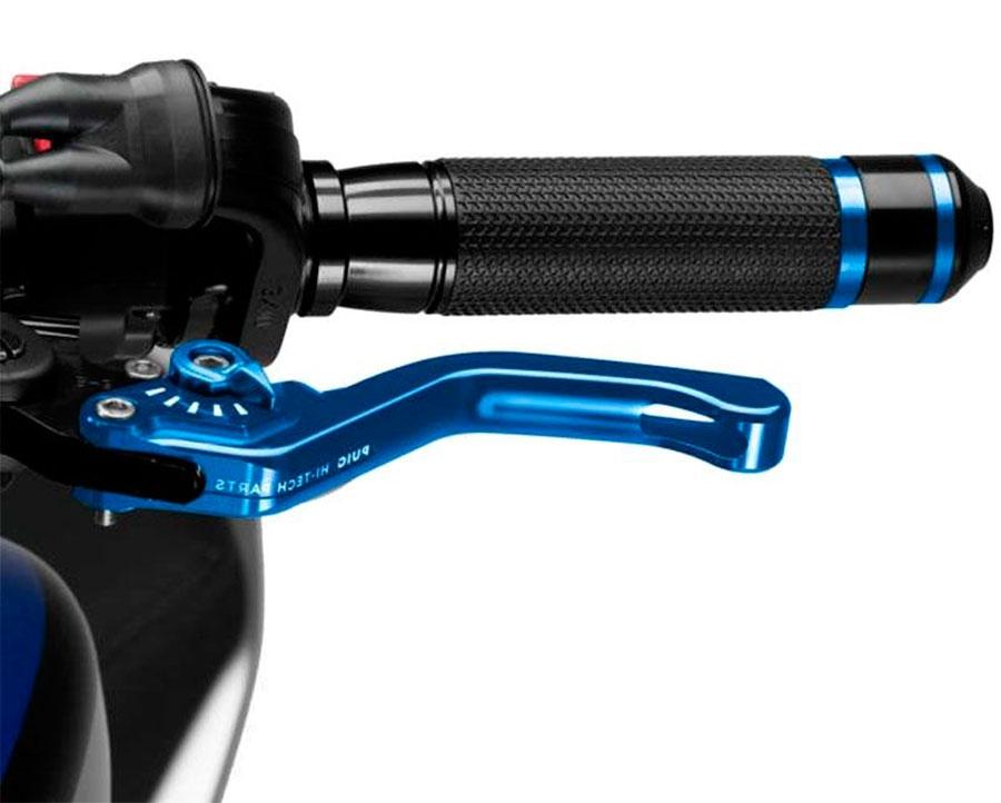 MANETA FRENO PUIG CORTA 3.0. C/AZUL SELECTOR C/AZUL   130AA