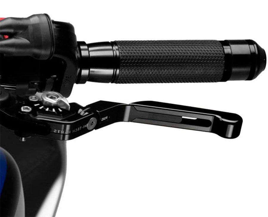 MANETA FRENO PUIG 3.0. NEGRO EXTEN/NEGRO SELECTOR/PLATA   14NNP