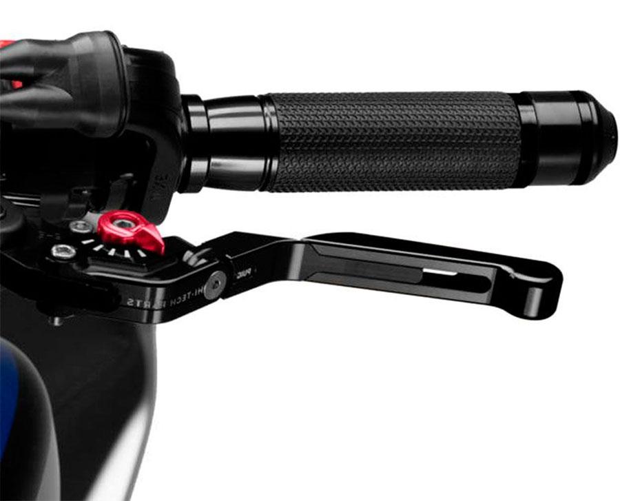 MANETA FRENO PUIG 3.0. NEGRO EXTEN/NEGRO SELECTOR/ROJO   14NNR