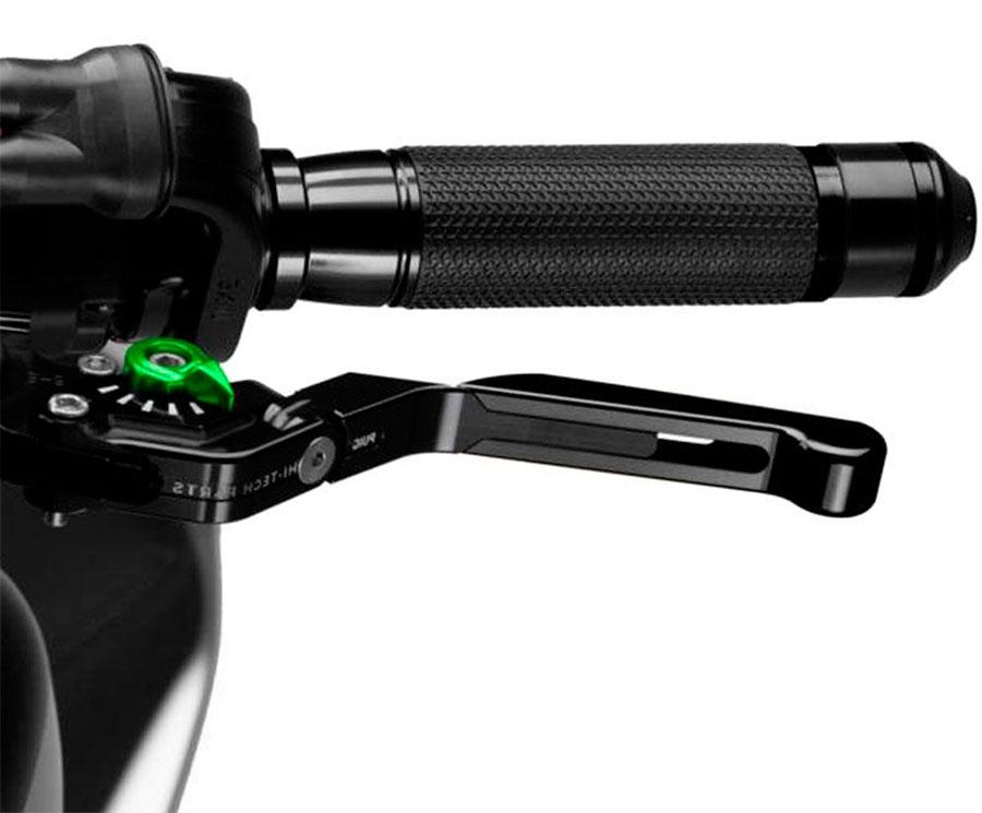 MANETA FRENO PUIG 3.0. NEGRO EXTEN/NEGRO SELECTOR/VERDE   14NNV