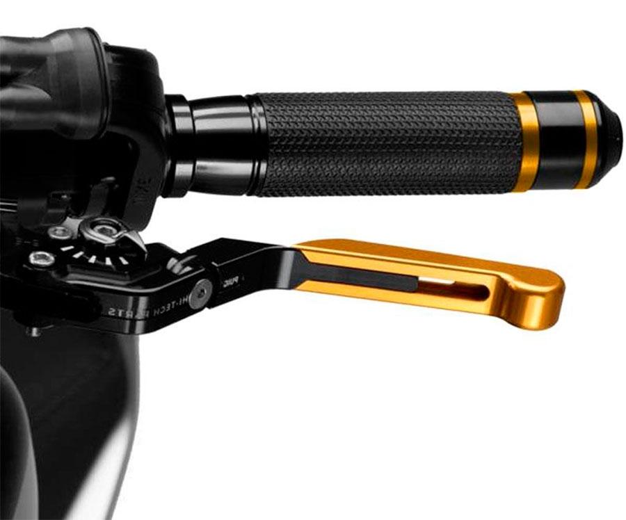MANETA FRENO PUIG 3.0. NEGRO EXTEN/ORO SELECTOR/NEGRO   14ONN