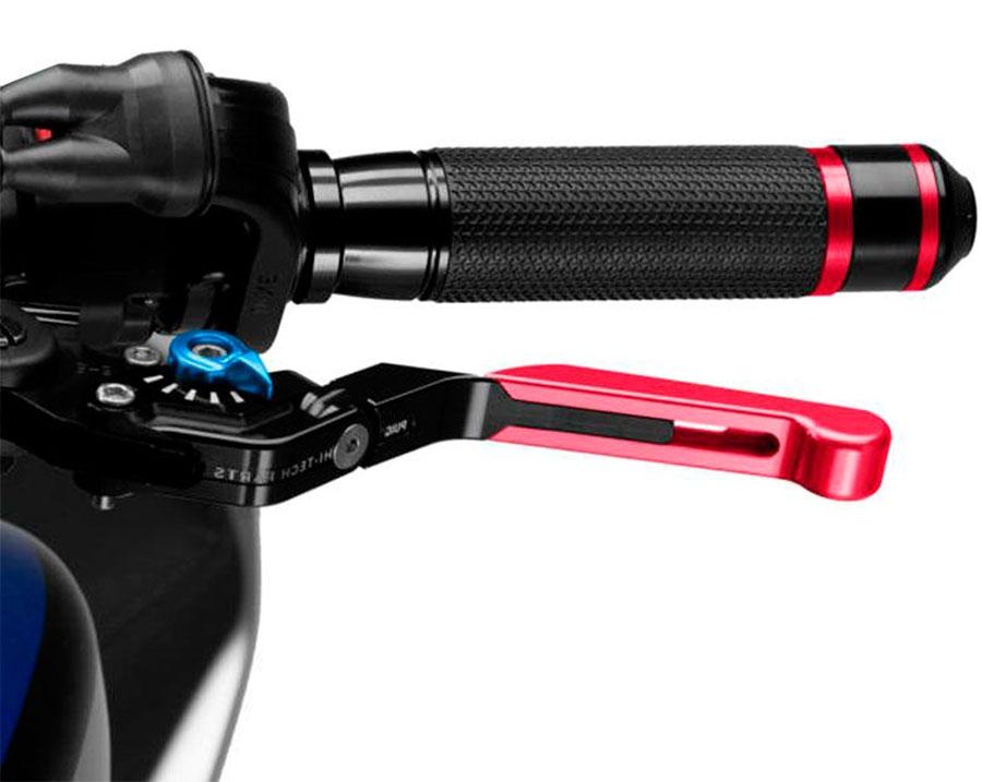 MANETA FRENO PUIG 3.0. NEGRO EXTEN/ROJO SELECTOR/AZUL   14RNA