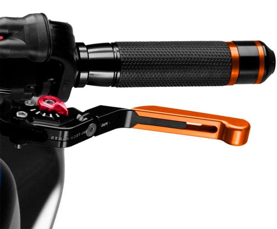 MANETA FRENO PUIG 3.0. NEGRO EXTEN/NARANJA SELECT/ROJO   14TNR