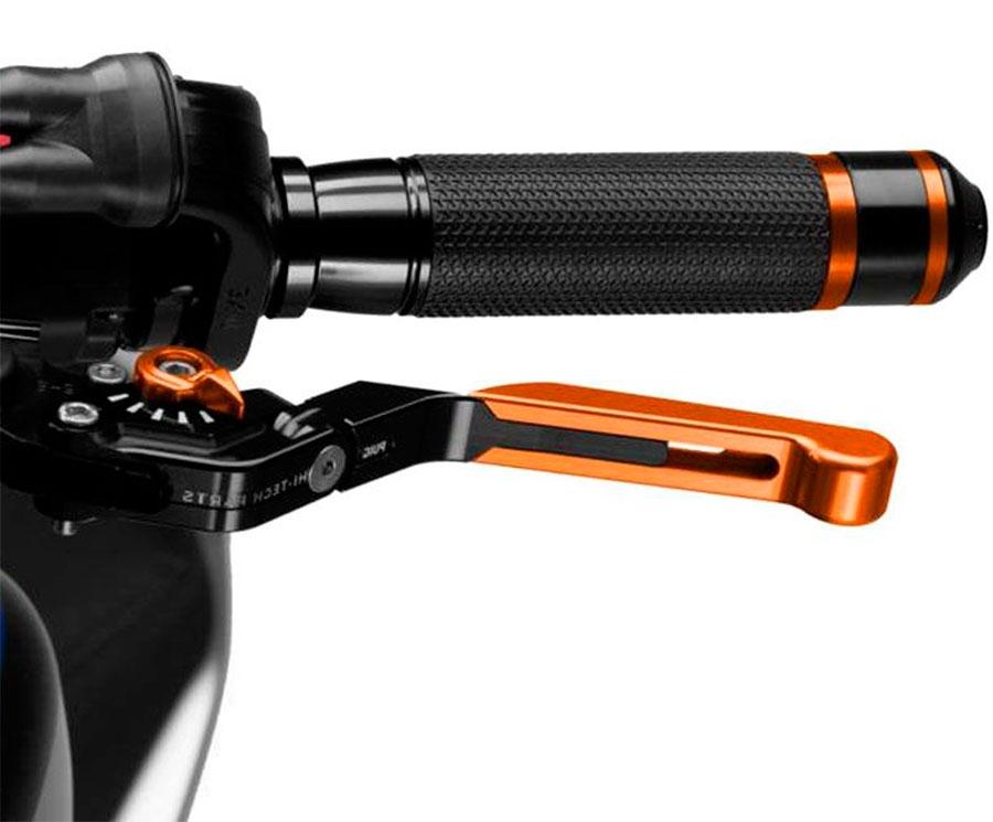 MANETA FRENO PUIG 3.0. NEGRO EXTEN/NARANJA SELE/NARANJA   14TNT