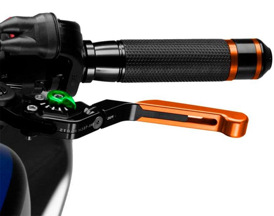 MANETA FRENO PUIG 3.0. NEGRO EXTEN/NARANJA SELECT/VERDE   14TNV
