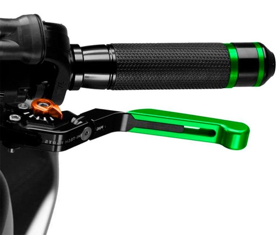 MANETA FRENO PUIG 3.0. NEGRO EXTEN/VERDE SELECT/NARANJA   14VNT