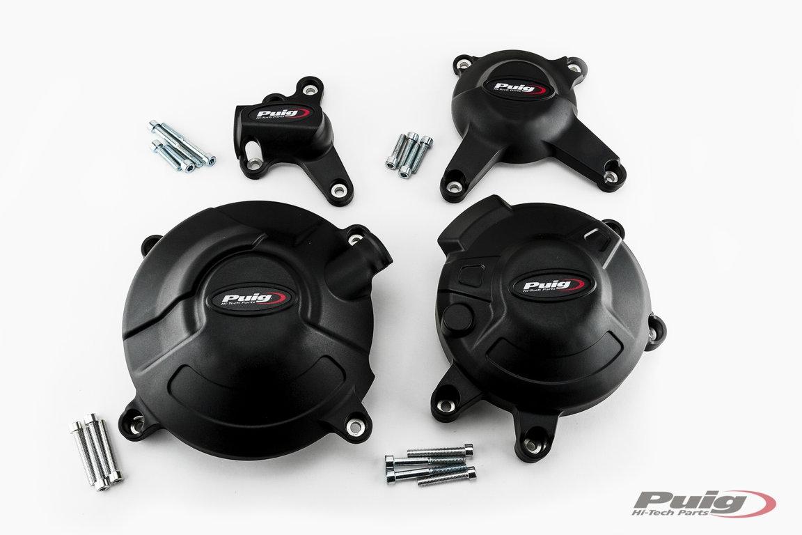 TAPA ALTERNADOR PROTECCION MOTOR YAMAHA MT-09/MT-0 PUIG 20128BN