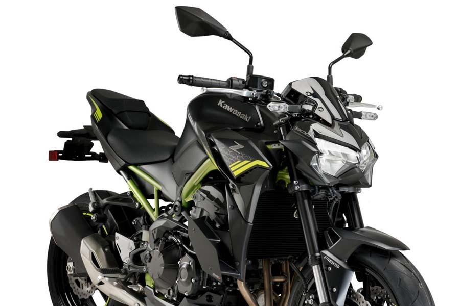 CONJUNTO DE ALERONES PARA KAWASAKI Z900 20' C/NEGR