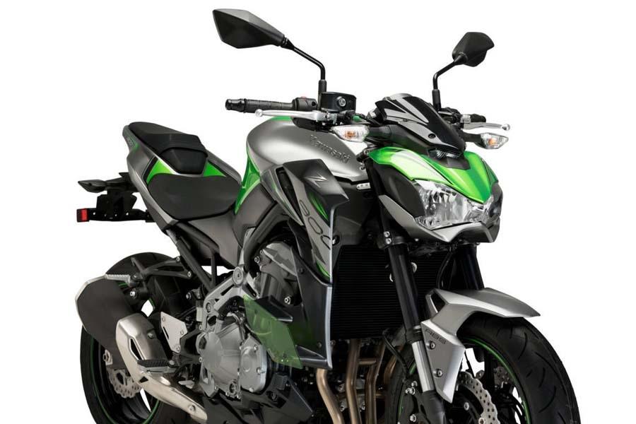 CONJUNTO DE ALERONES PARA KAWASAKI Z900 17'- C/VER
