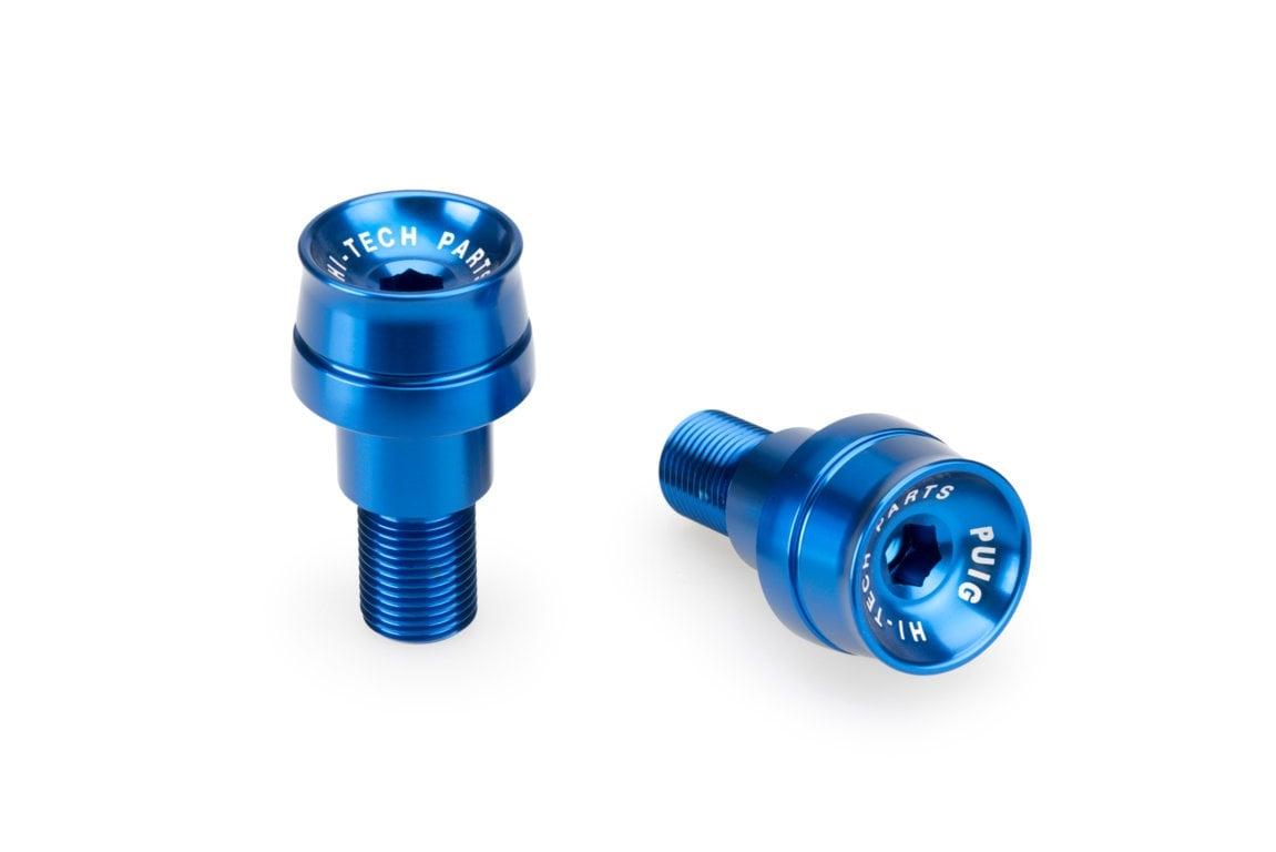 CONTRAPESOS ALUMINIO MOD.SPEED YAMAHA C/AZUL PUIG 21024A