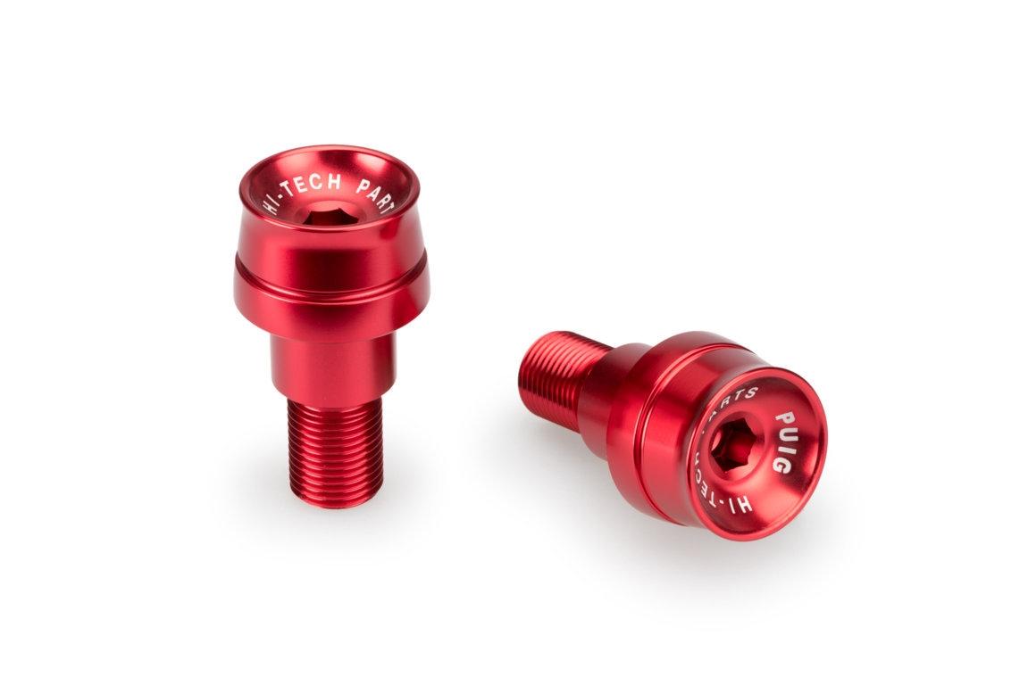 CONTRAPESOS ALUMINIO MOD.SPEED YAMAHA C/ROJO PUIG 21024R