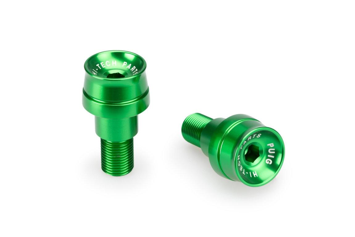 CONTRAPESOS ALUMINIO MOD.SPEED YAMAHA C/VERDE PUIG 21024V