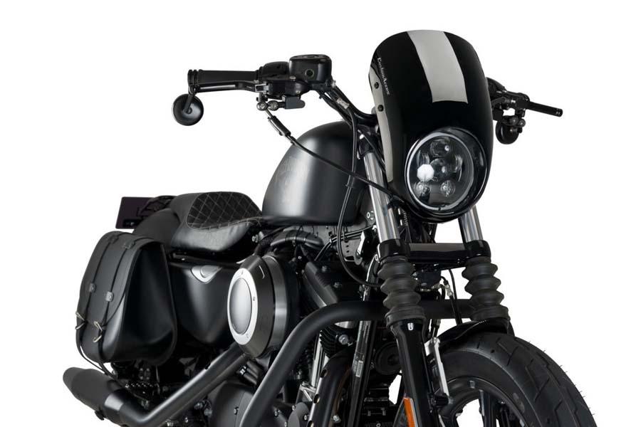 SEMICARENADO MOD.ANARCHY HD SPORTSTER IRON C/NEGRO