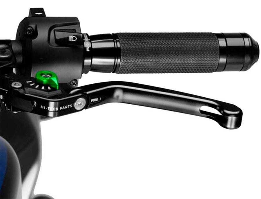 MANETA EMBRAGUE PUIG ABATIBLE 3.0. C/NEGRO SELECTOR C/V   210NV