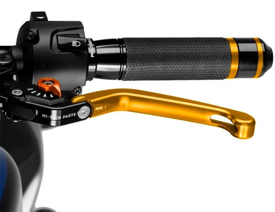 MANETA EMBRAGUE PUIG ABATIBLE 3.0. C/ORO SELECTOR C/NAR   210OT