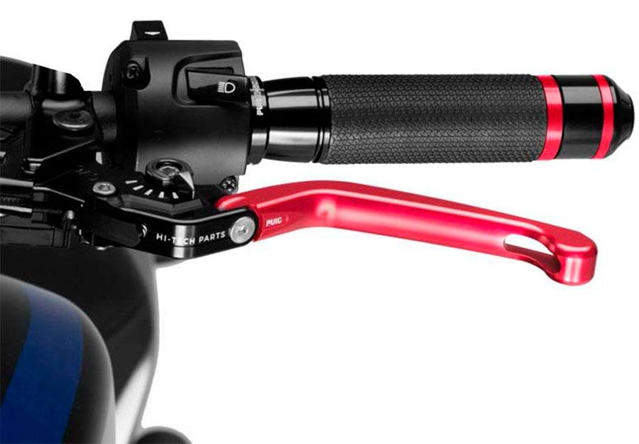 MANETA EMBRAGUE PUIG ABATIBLE 3.0. C/ROJO SELECTOR C/NE   210RN