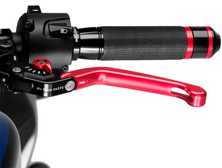 MANETA EMBRAGUE PUIG ABATIBLE 3.0. C/ROJO SELECTOR C/RO   210RR