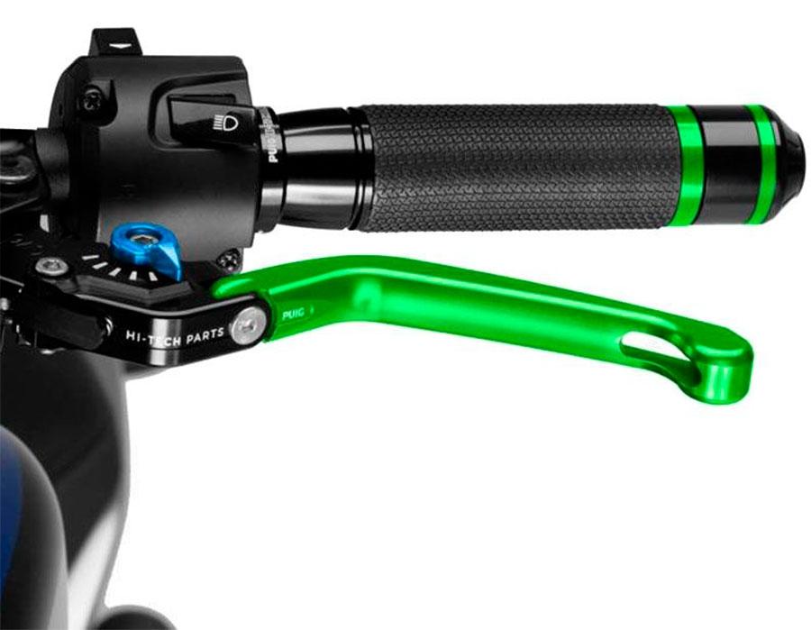 MANETA EMBRAGUE PUIG ABATIBLE 3.0. C/VERDE SELECTOR C/A   210VA