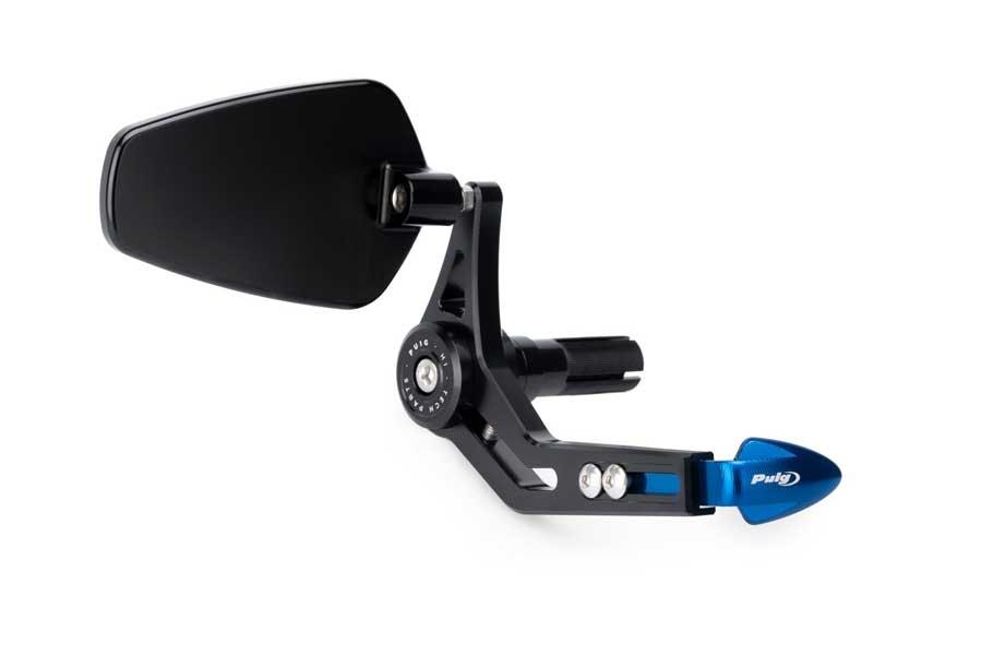 PROTECTOR MANETA FRENO CON RETROVISOR PRO C/AZUL PUIG 21440A
