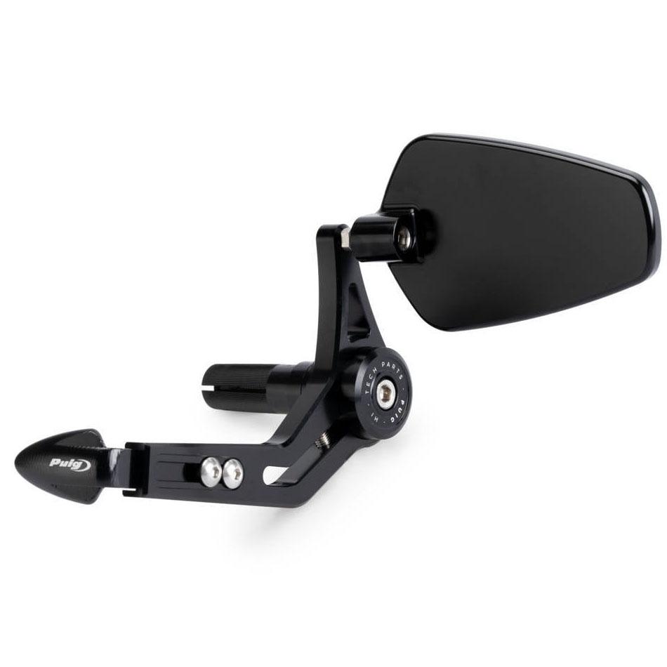 PROTECTOR MANETA EMBRAGUE CON RETROVISOR PRO C/NEG PUIG 21441N