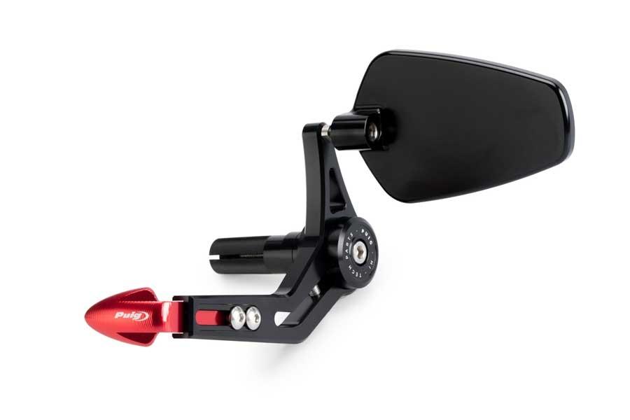 PROTECTOR MANETA EMBRAGUE CON RETROVISOR PRO C/ROJ PUIG 21441R