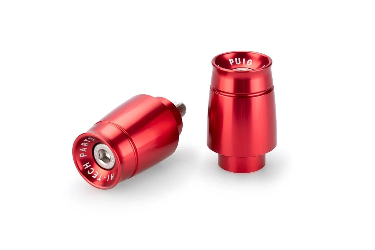 CONTRAPESOS ALUMINIO MODELO SPORT YAMAHA C/ROJO PUIG 21449R