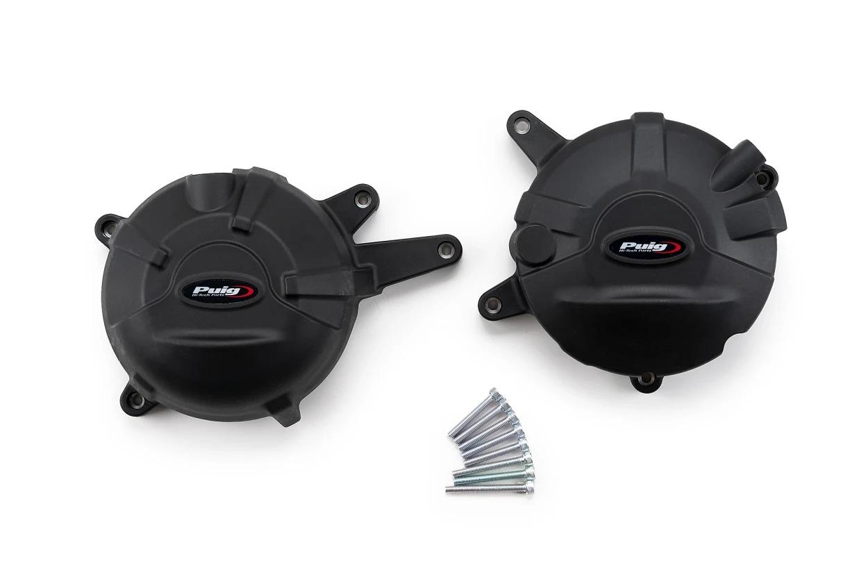 KIT 2 TAPAS PROTECCION MOTOR HONDA NC750X 21'- C/N PUIG 21462N
