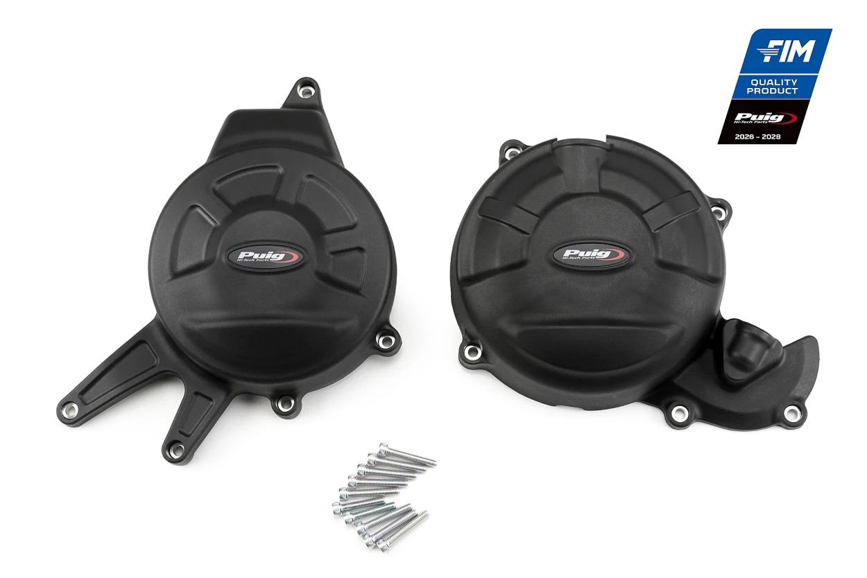 PROTECTOR TAPA MOTOR TRACK HOMOLOGADO APRILIA RS66 PUIG 21500N