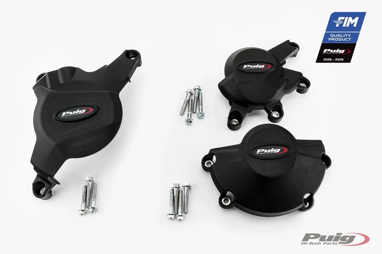 PROTECTOR TAPA MOTOR TRACK HOMOLO. HONDA CBR600RR PUIG 21508N