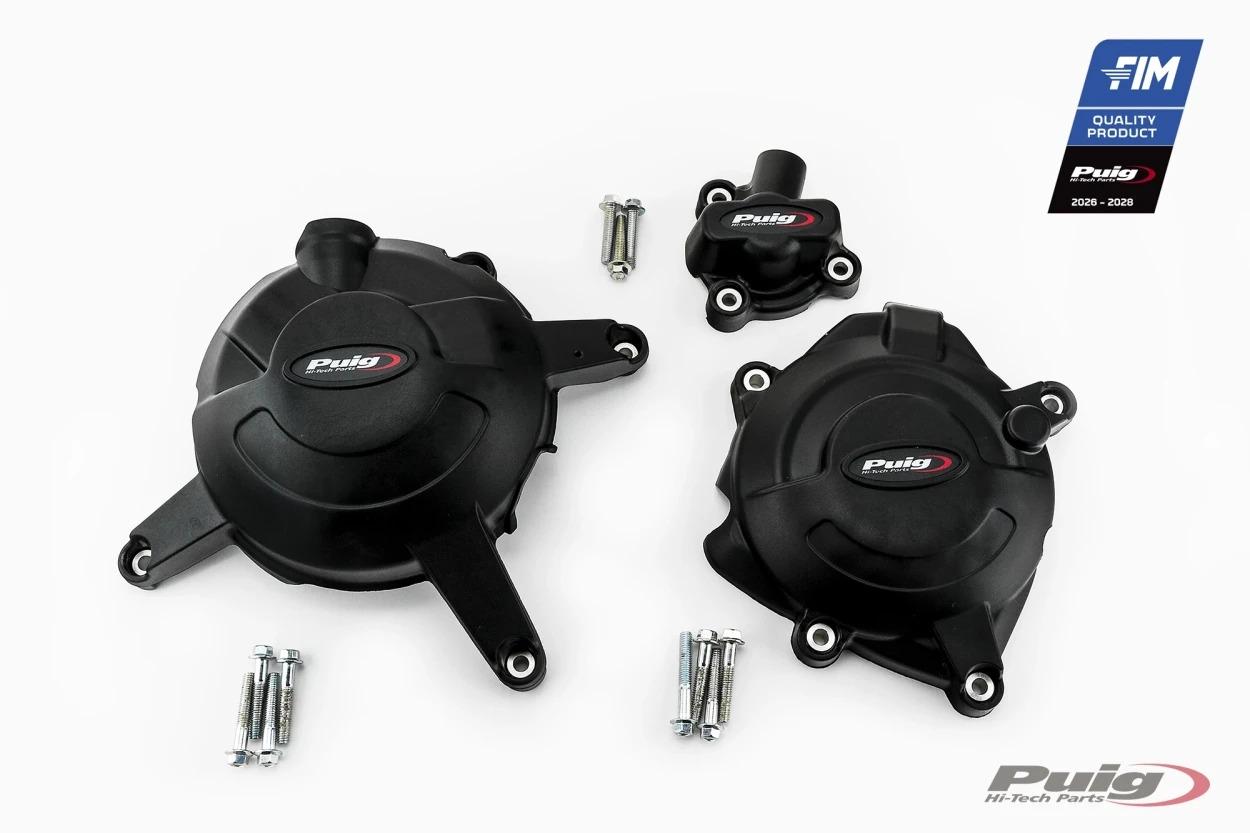 PROTECTOR TAPA MOTOR TRACK HOMOLO. YAMAHA YZF-R3 PUIG 21520N
