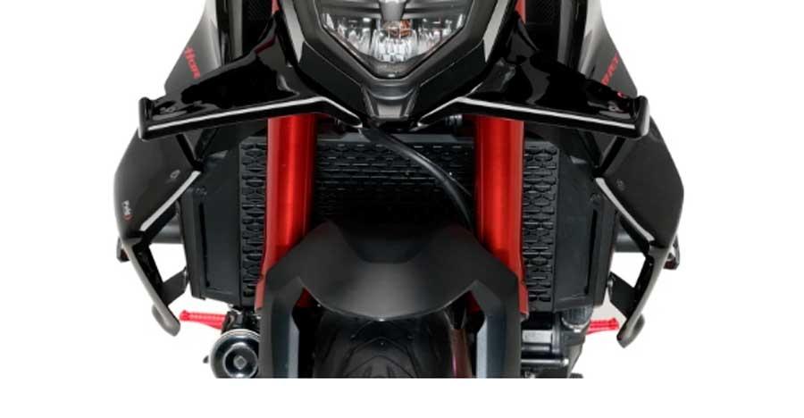 ALERON LATERAL NAKED HONDA CB750 HORNET 23'- C/NEG PUIG 21533N